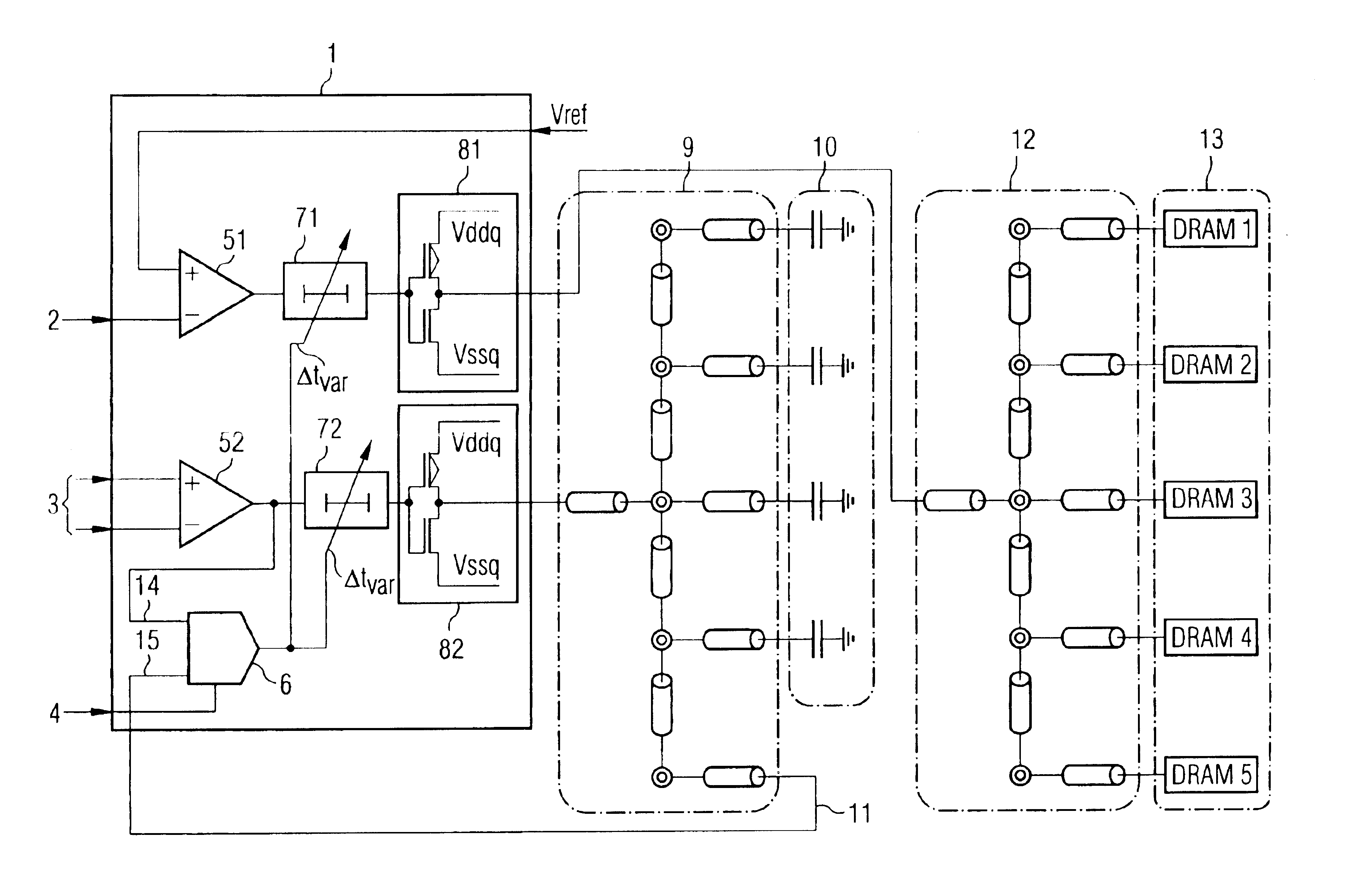Buffer amplifier architecture for semiconductor memory circuits