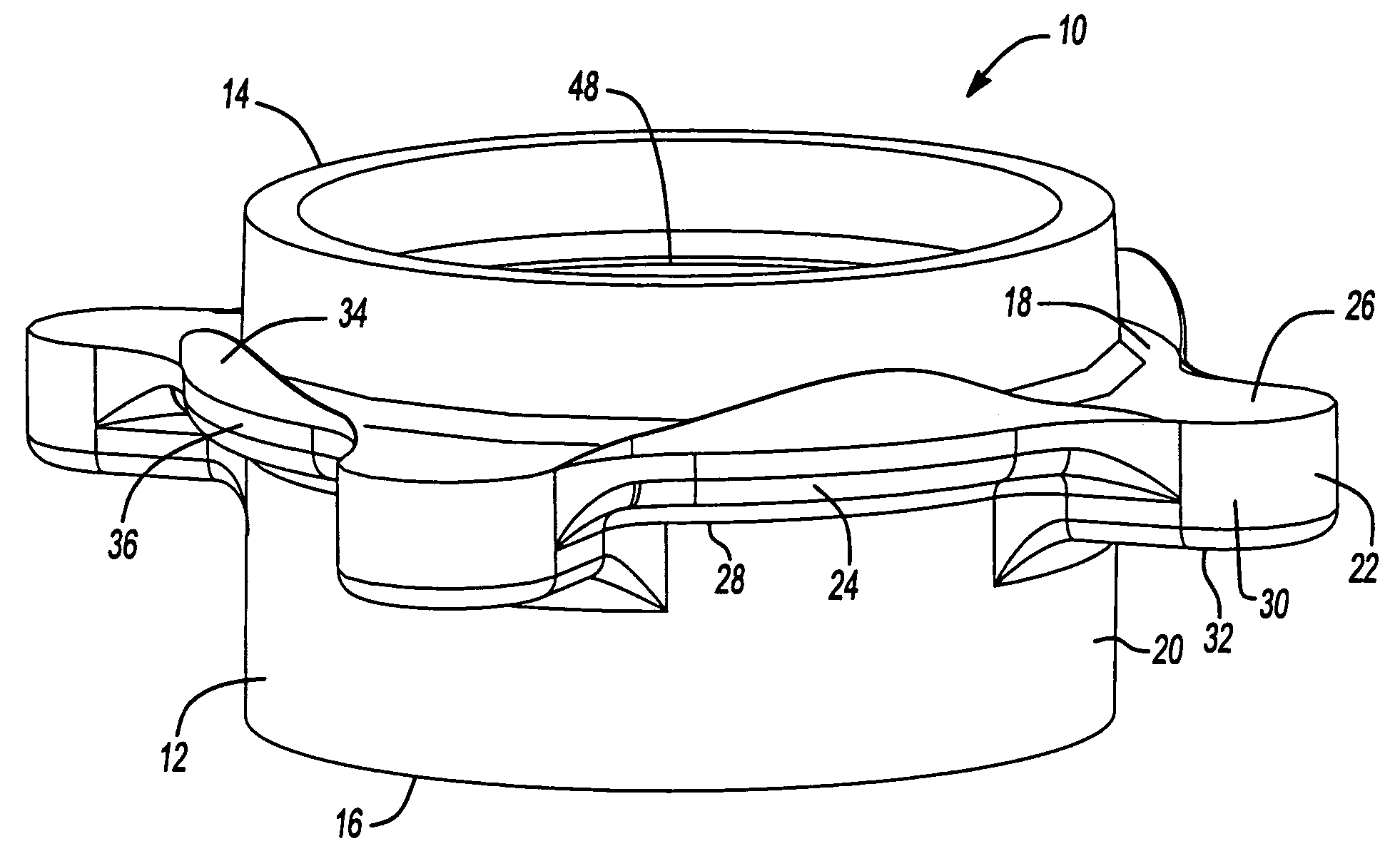 Hotformed hubs and method