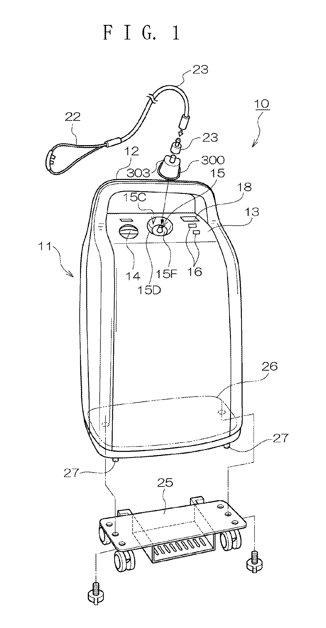 Overheating detection unit and oxygen concentrator