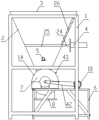 Material mixing station for LID soil changing and filling engineering