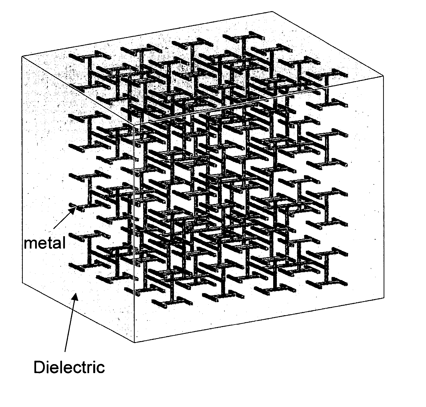 Three-dimensional H-fractal bandgap materials and antennas