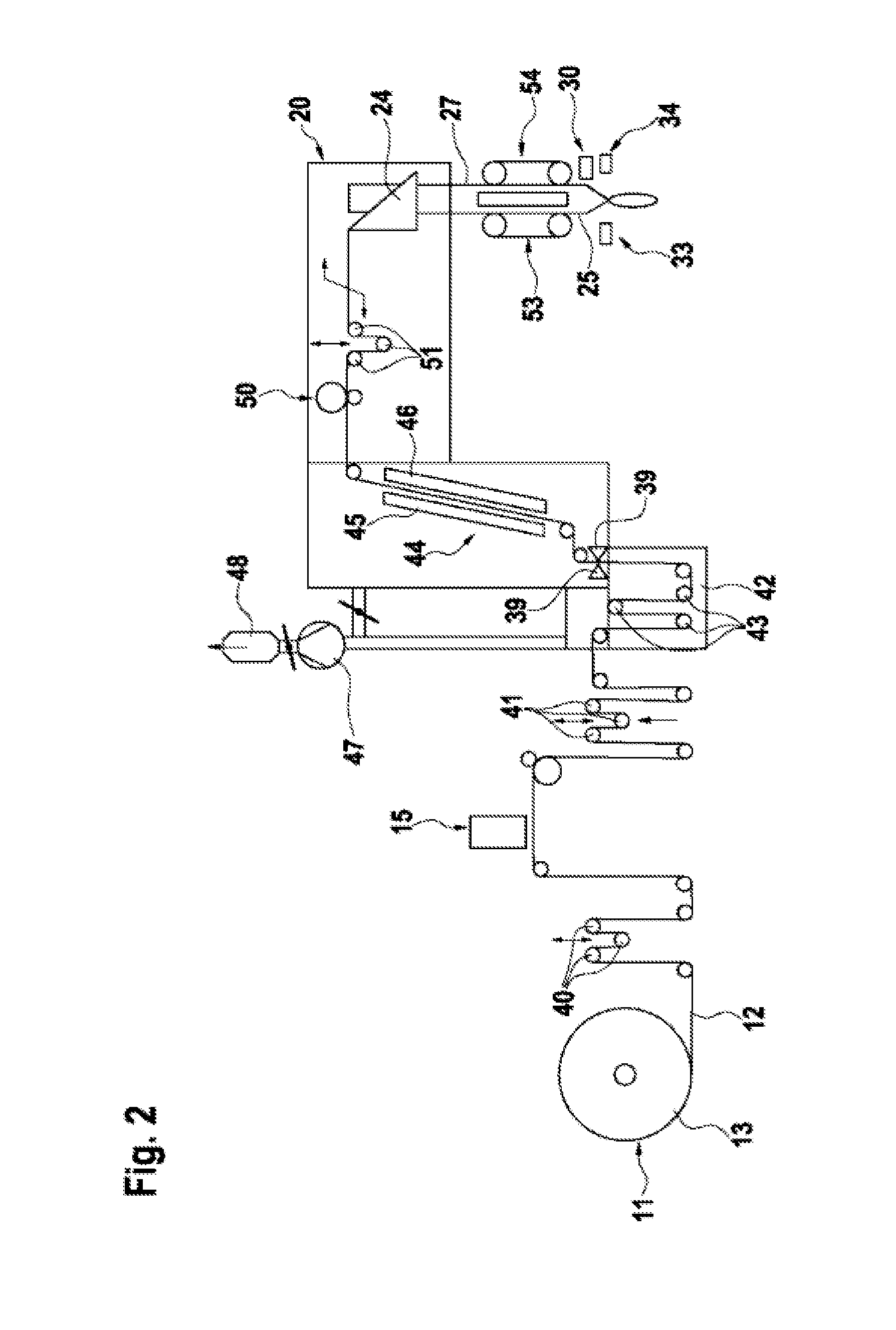 Apparatus and method for forming, filling and sealing packaging containers each comprising one pouring device