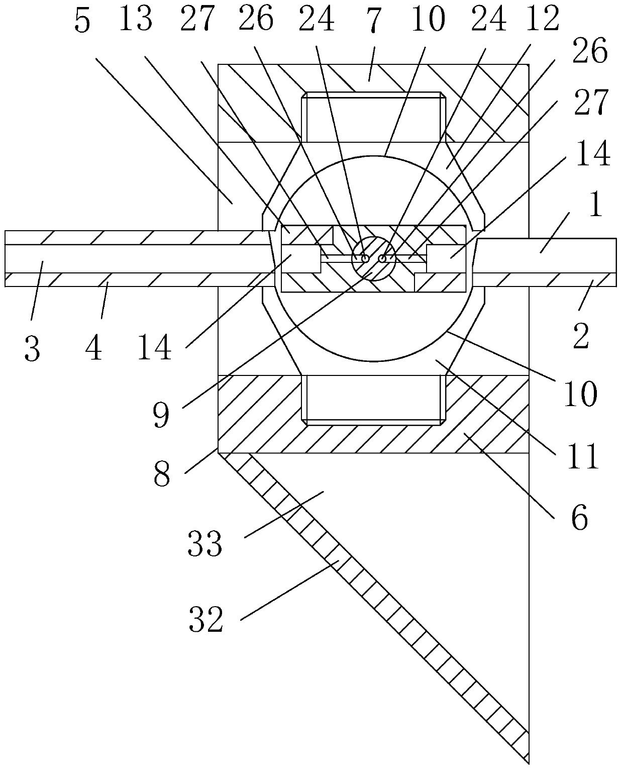 Integrated circuit rotation and reversing device and rotation and reversing method