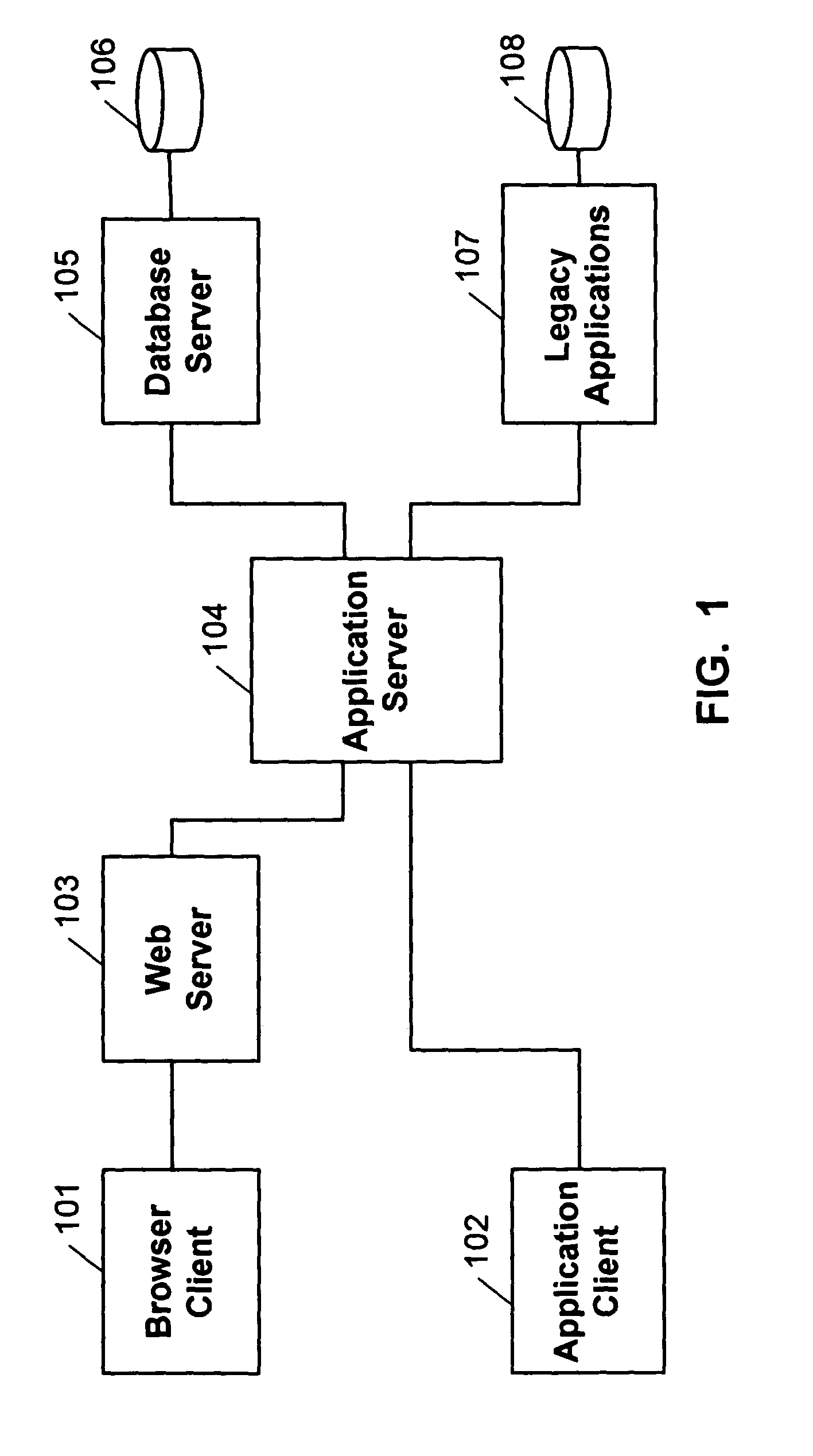 Method for tracing application execution path in a distributed data processing system