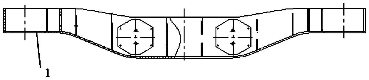 A method for automatic assembly and positioning of rail vehicle side beam spring cylinder