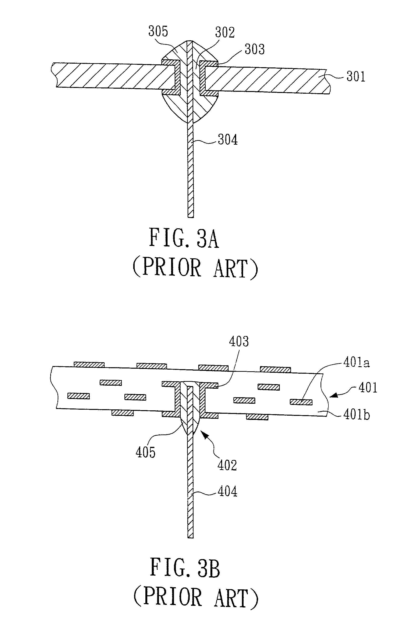 Pin attachment by a surface mounting method for fabricating organic pin grid array packages