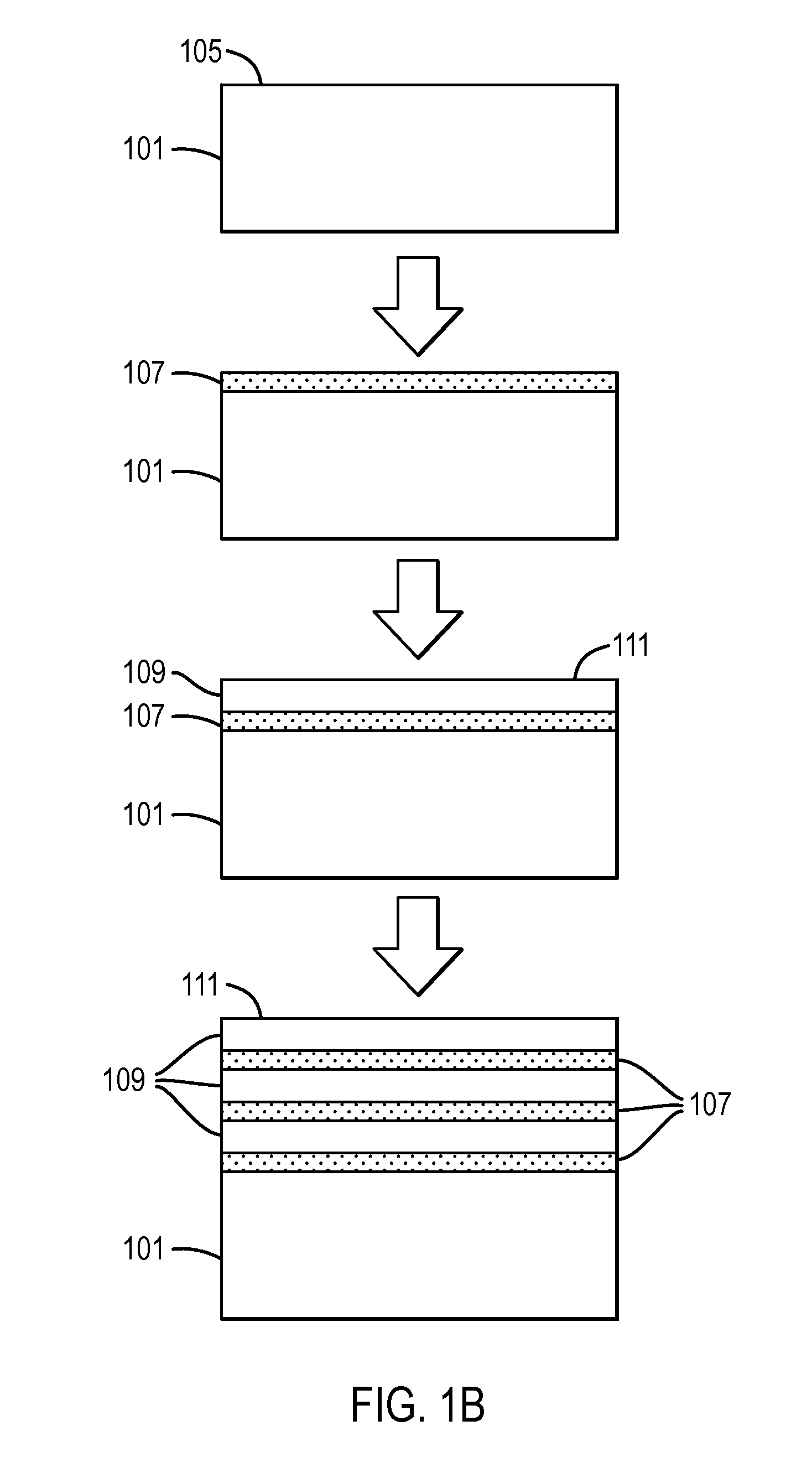 Large area nitride crystal and method for making it