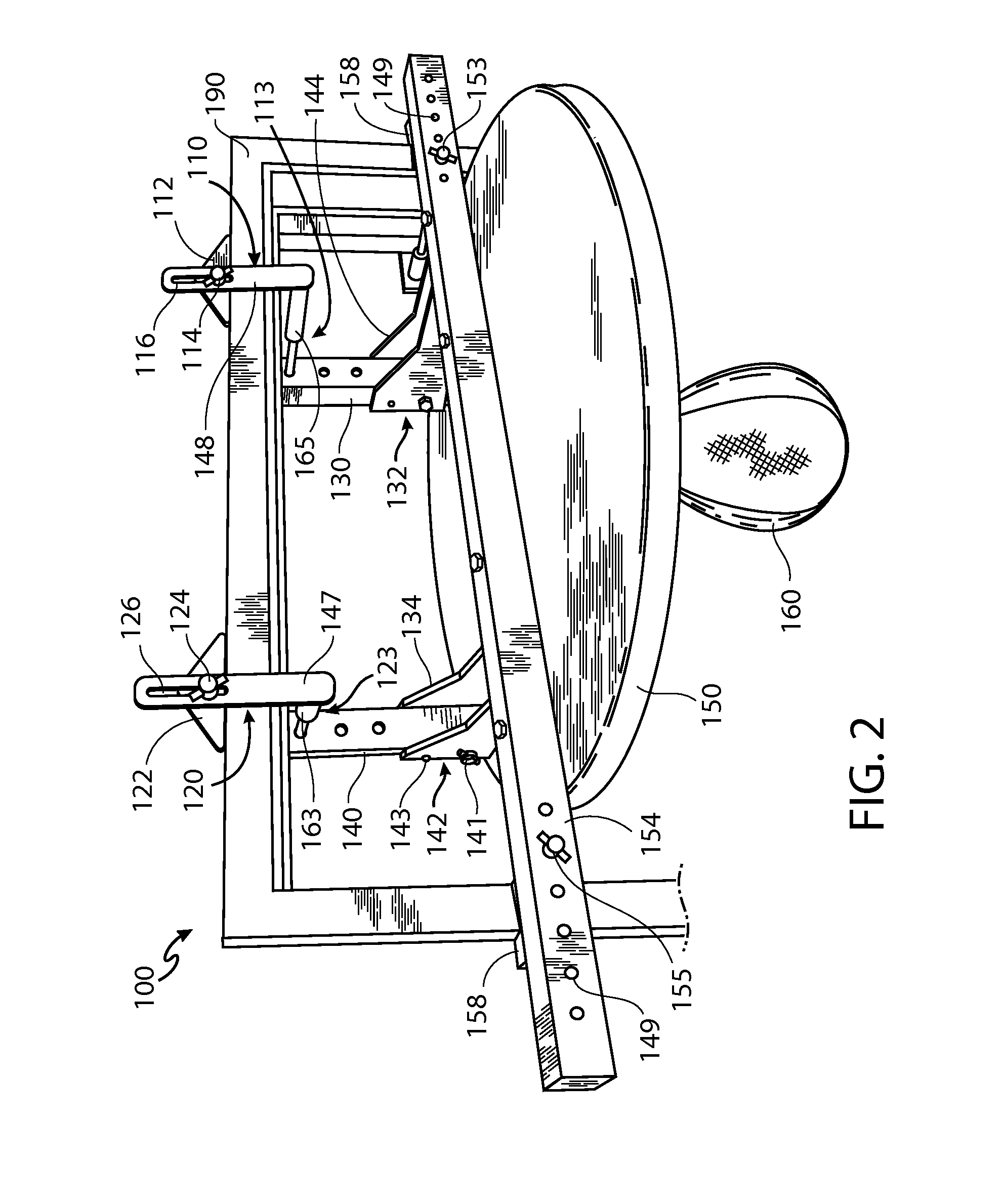 Punching bag support apparatus