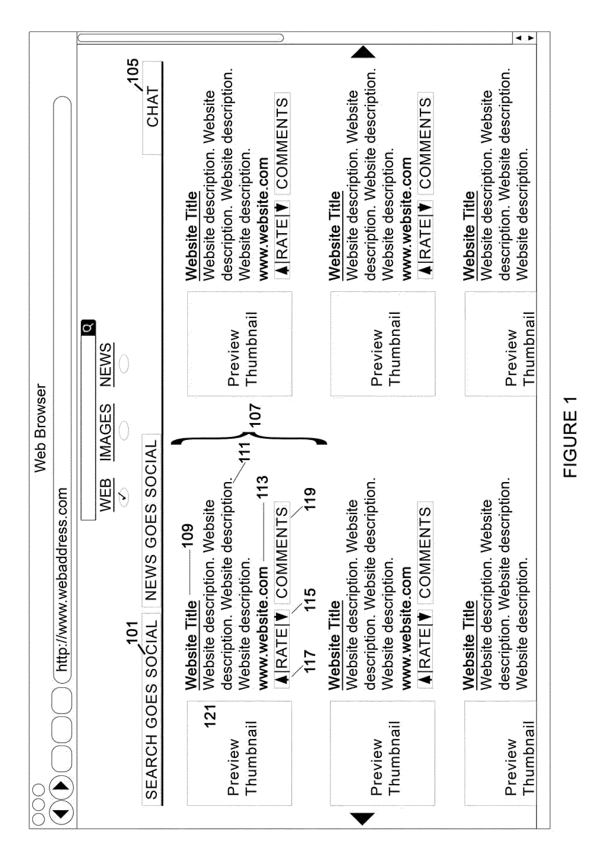 Method system and program product for providing enabling an interactive and social search engine