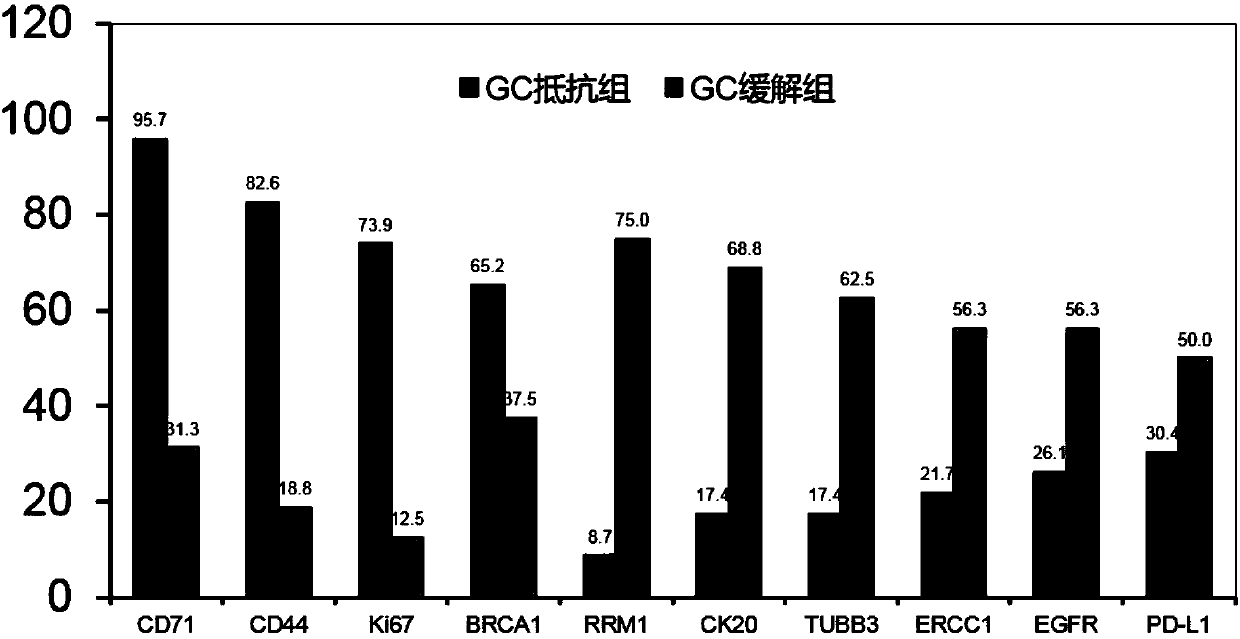 System for predicting chemotherapy sensitivity of patient with bladder cancer