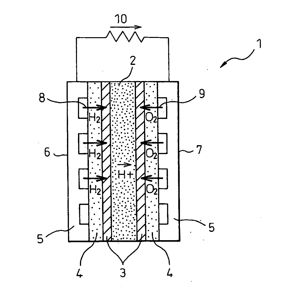 Stainless Steel, Titanium, or Titanium Alloy Solid Polymer Fuel Cell Separator and Its Method of Produciton and Method of Evaluation of Warp and Twist of Separator