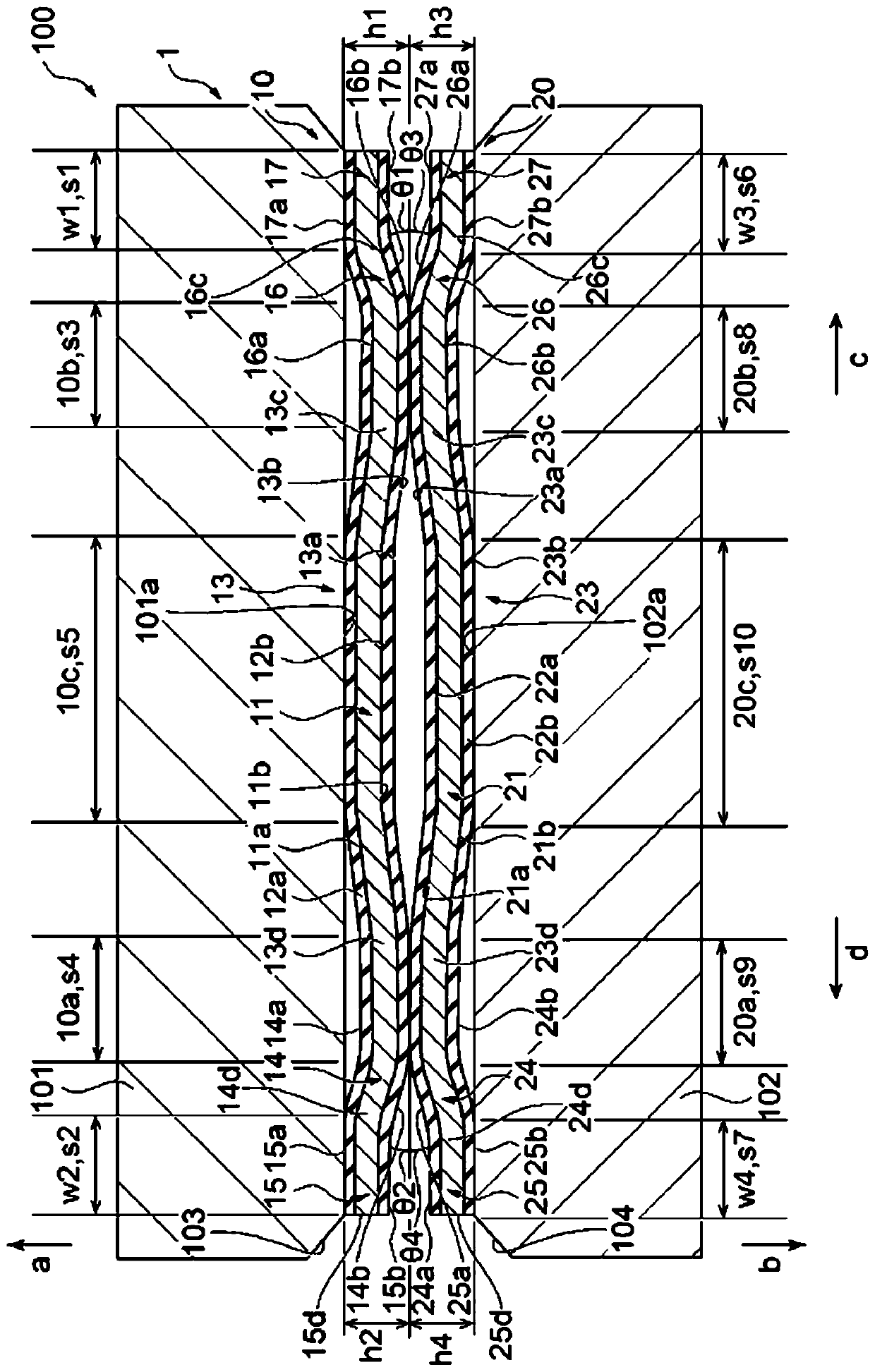 Gasket and sealing structure