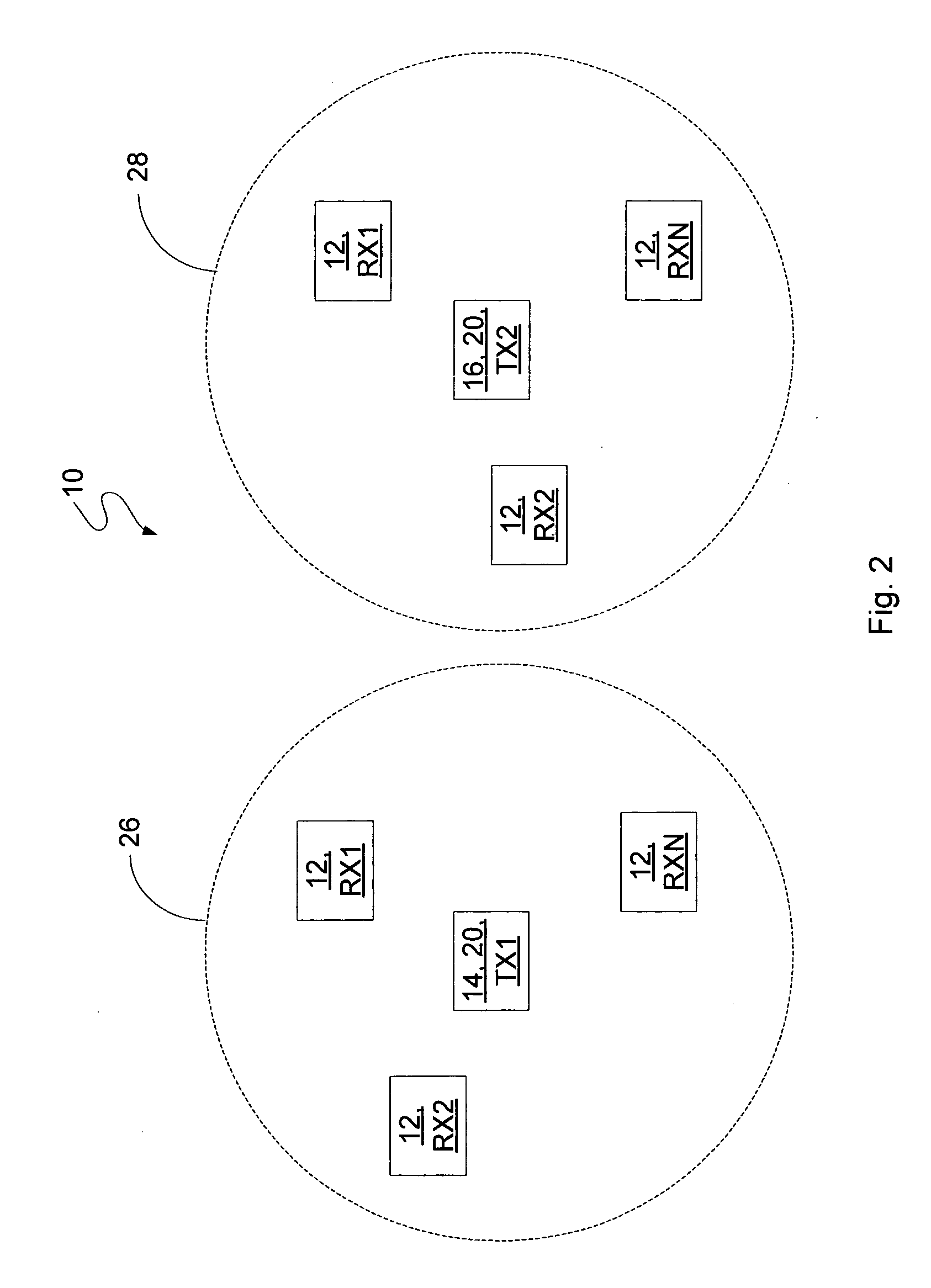 Power transmission network and method