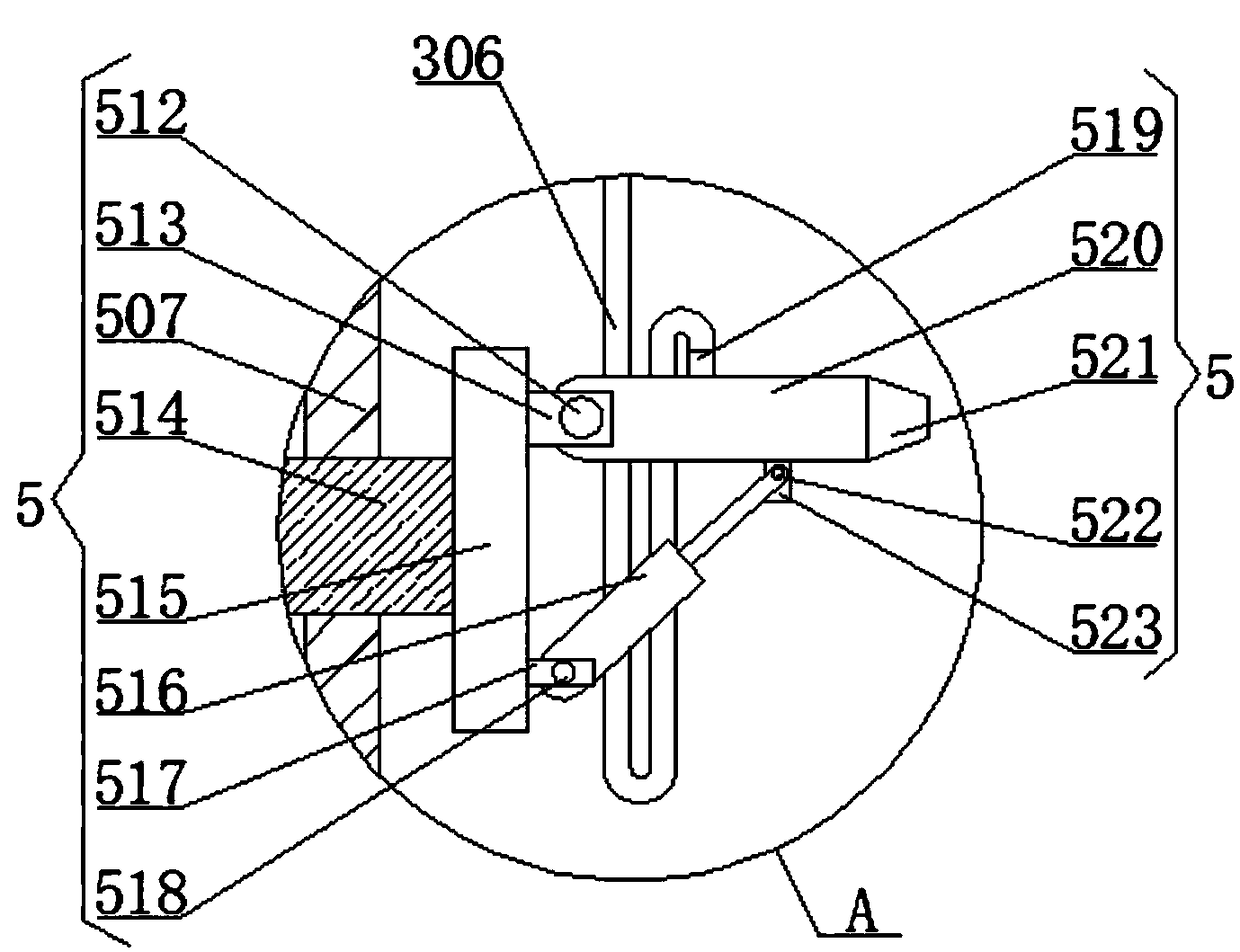 Pesticide spraying device for citrus planting