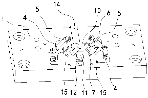 Thin-wall steel pipe clamping device