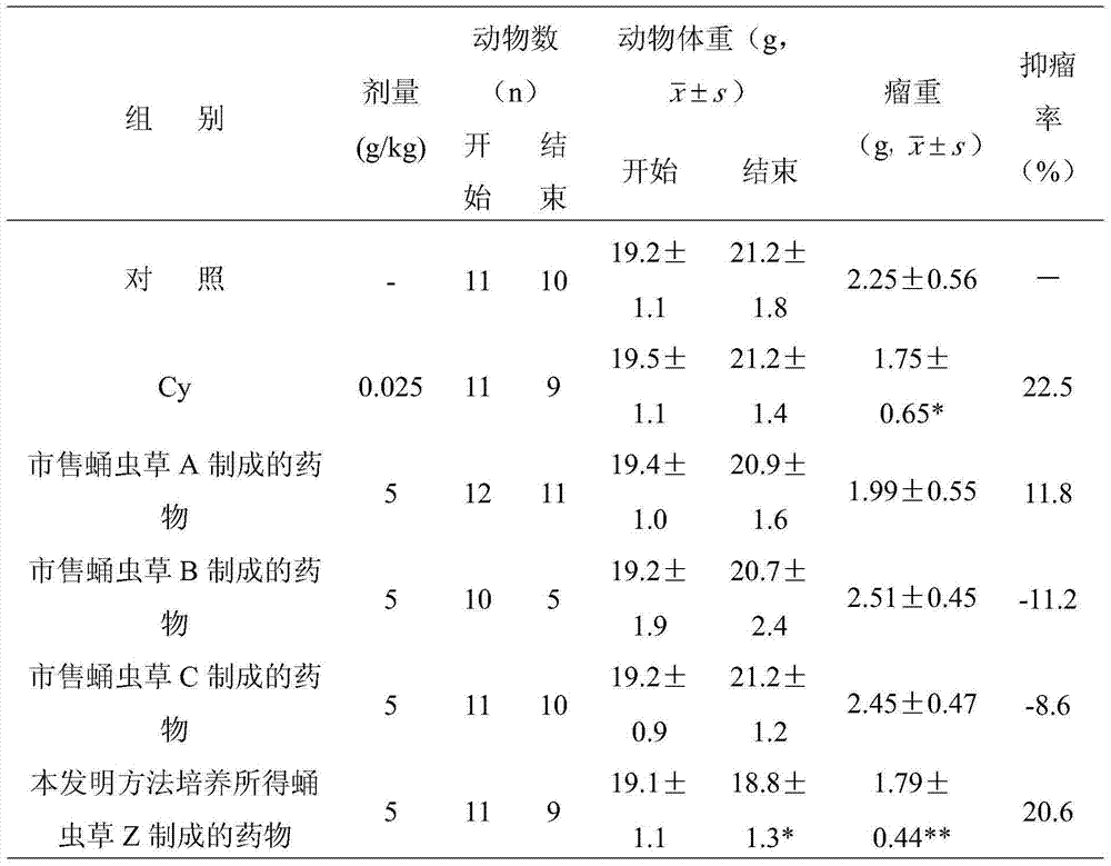 Cordyceps militaris culture medium and application thereof