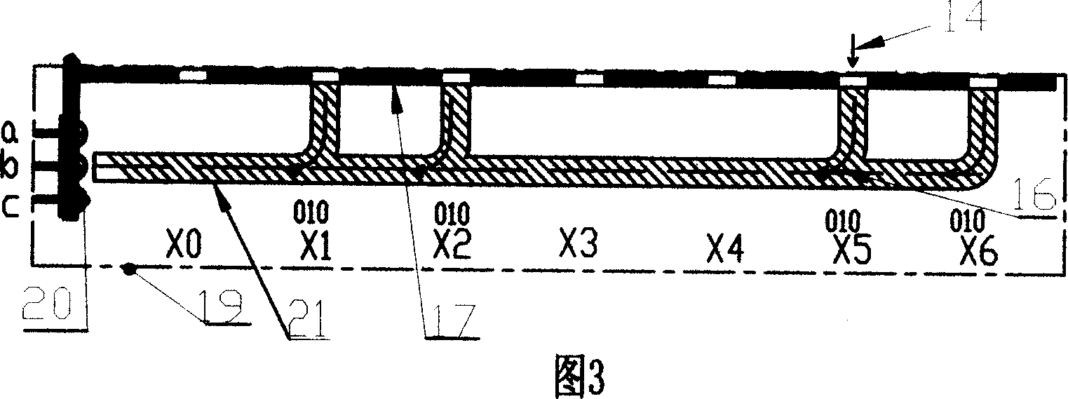 Frequency optical-mode matrix inputting module