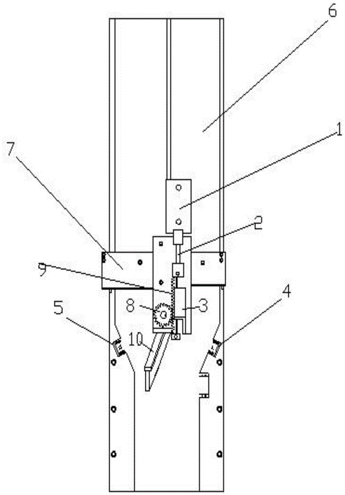 Circuit breaker laser automatic screening device