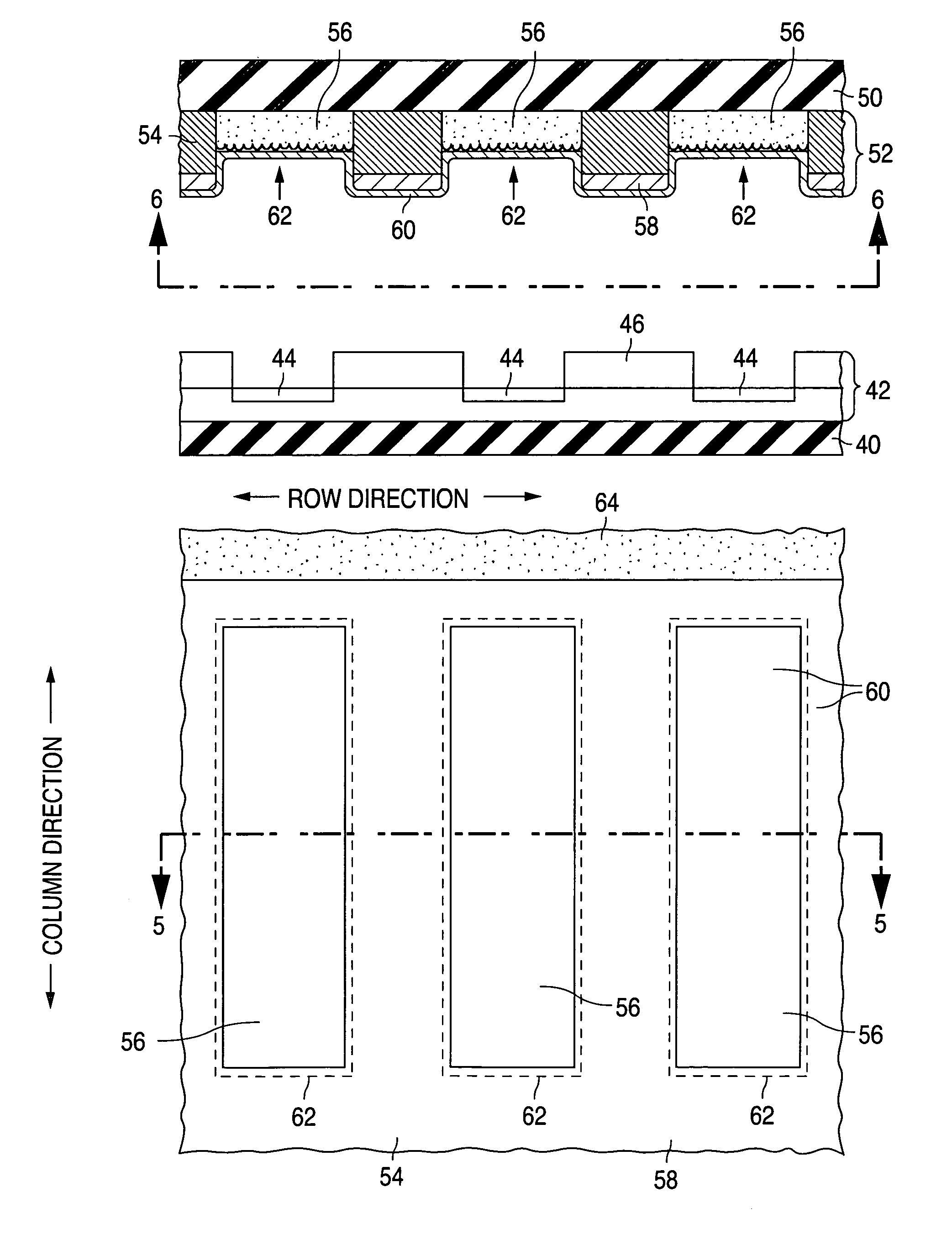 Light-emitting and electron-emitting devices having getter regions
