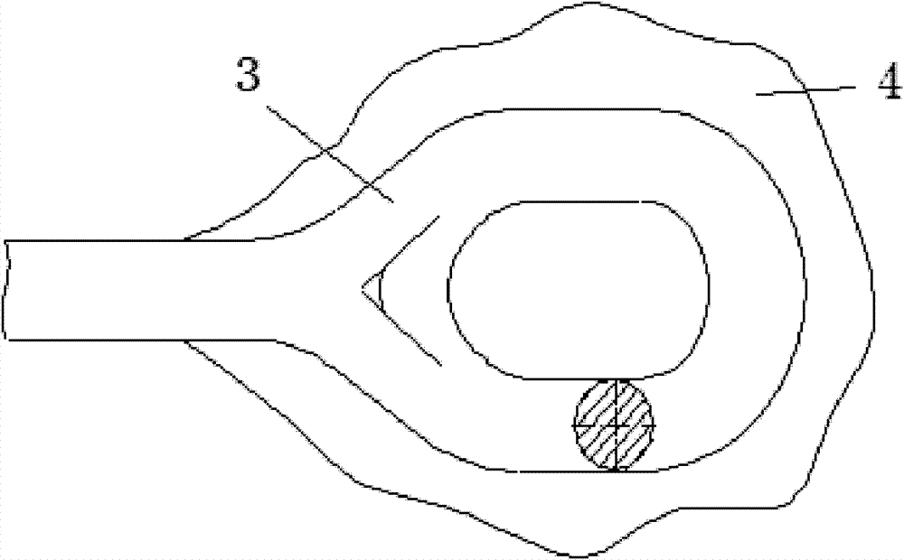 Method for die-forging forging piece by adopting single-arm hoisting ring for petroleum drilling