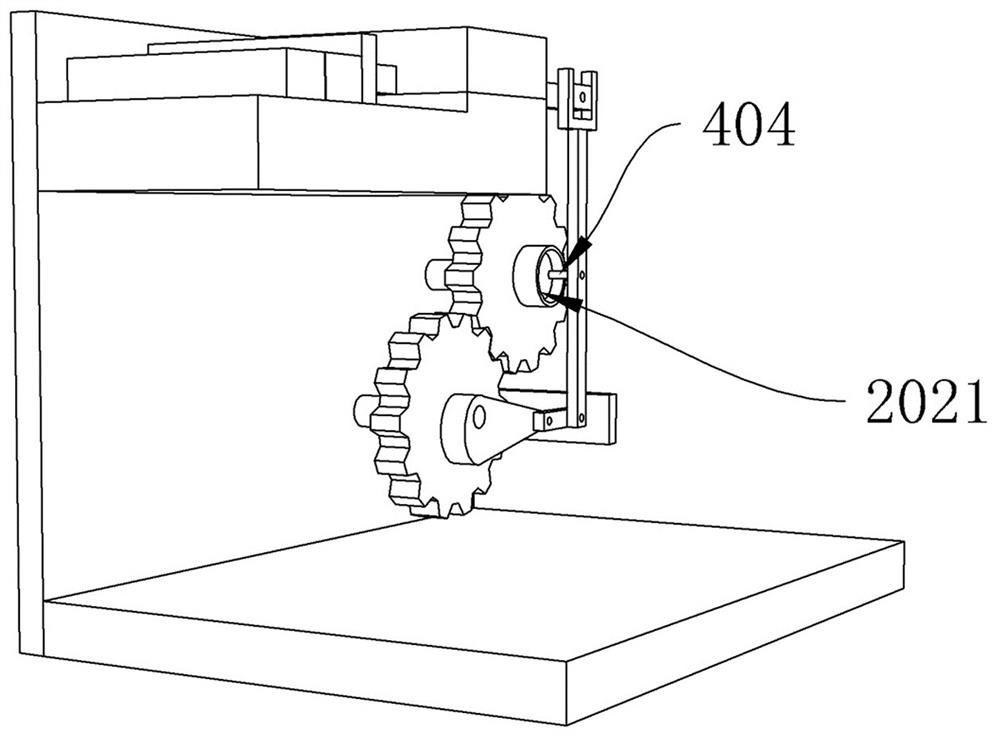 An intermittent feeding mechanism