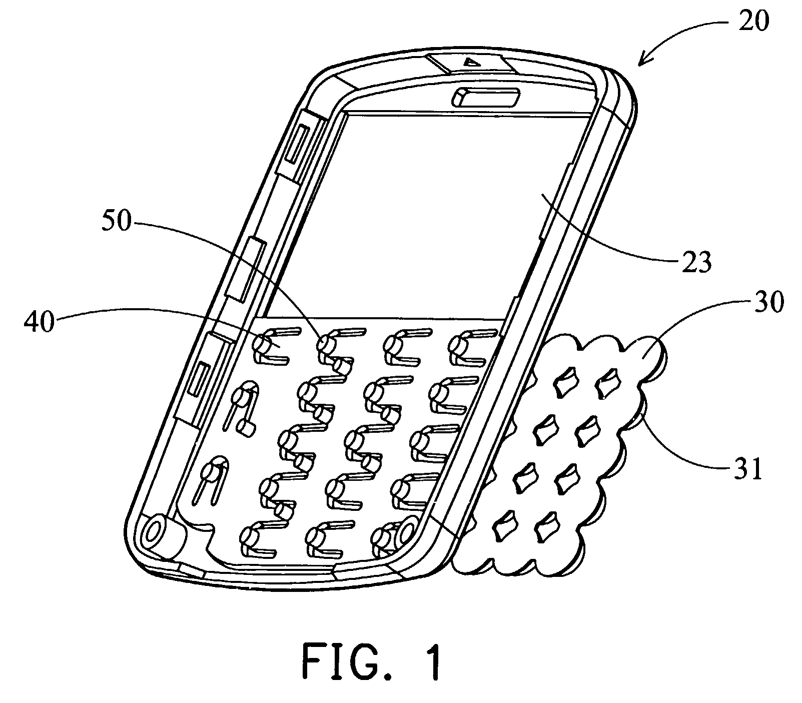 Keypad structure