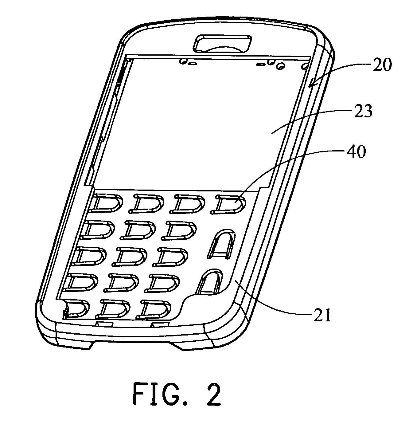 Keypad structure