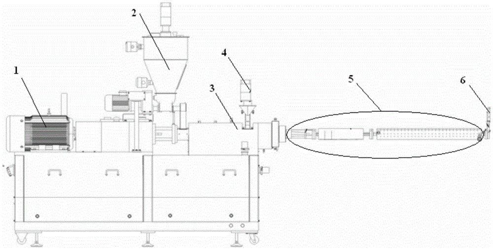 Method for continuously preparing sandwich dried bean curds on basis of double-screw extrusion machine