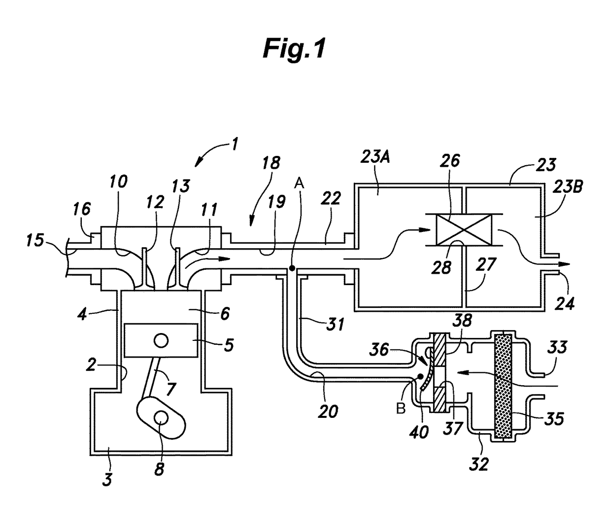 Exhaust purifying device for internal combustion engine