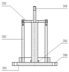 A device and method for measuring the adhesion of am-aa gel to long-distance pipelines