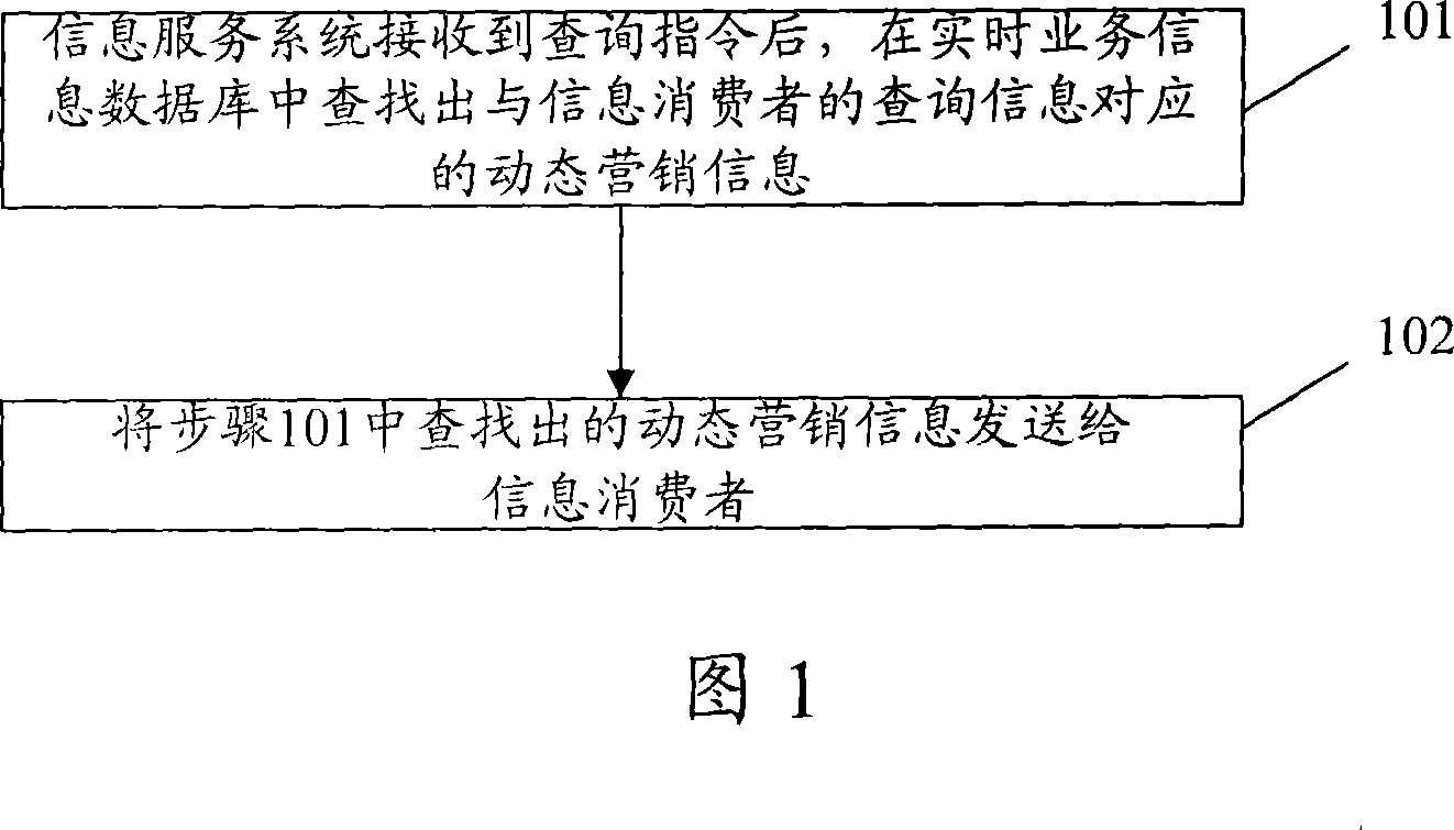 Provision method and system of service information