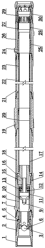 Hydraulic-driving coring tool for complex well