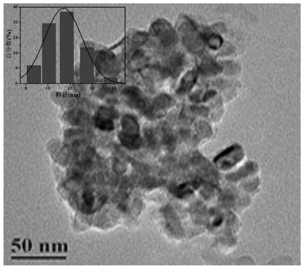 Copper nanoparticle solution as well as preparation method and application thereof