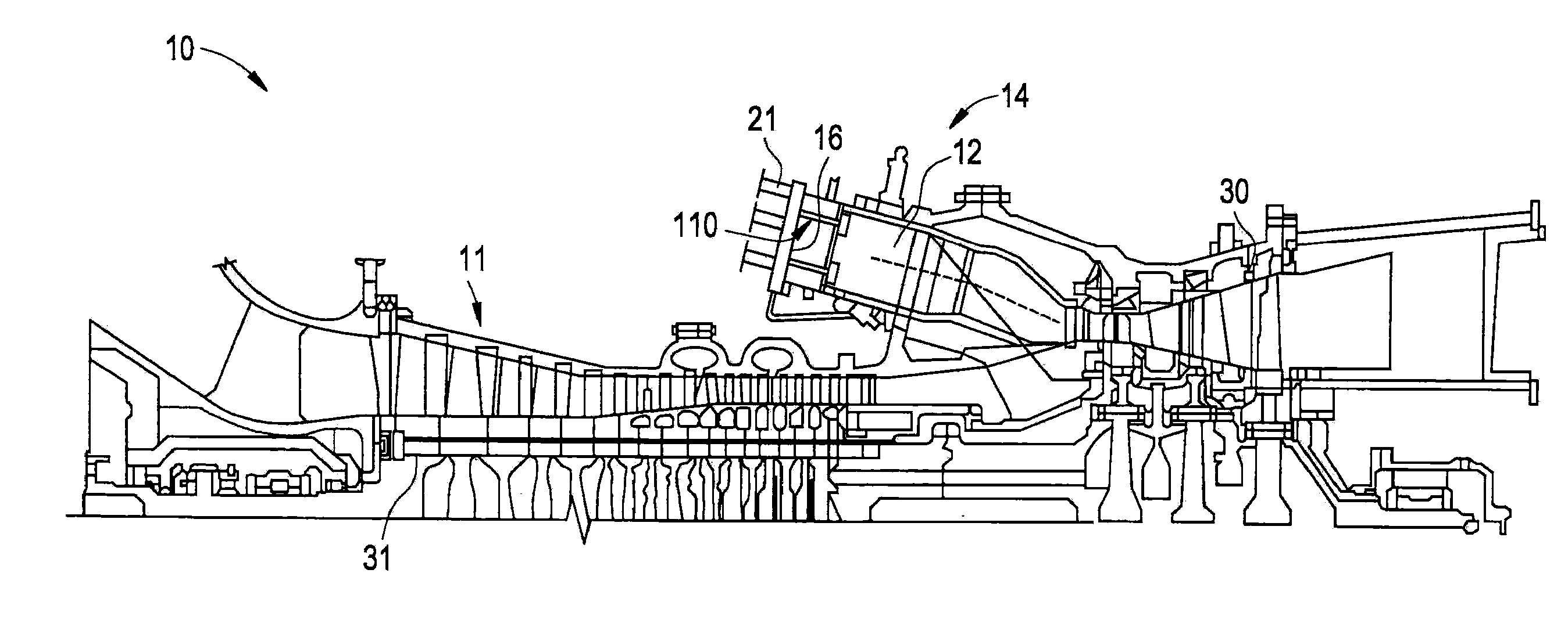 Premixed direct injection nozzle