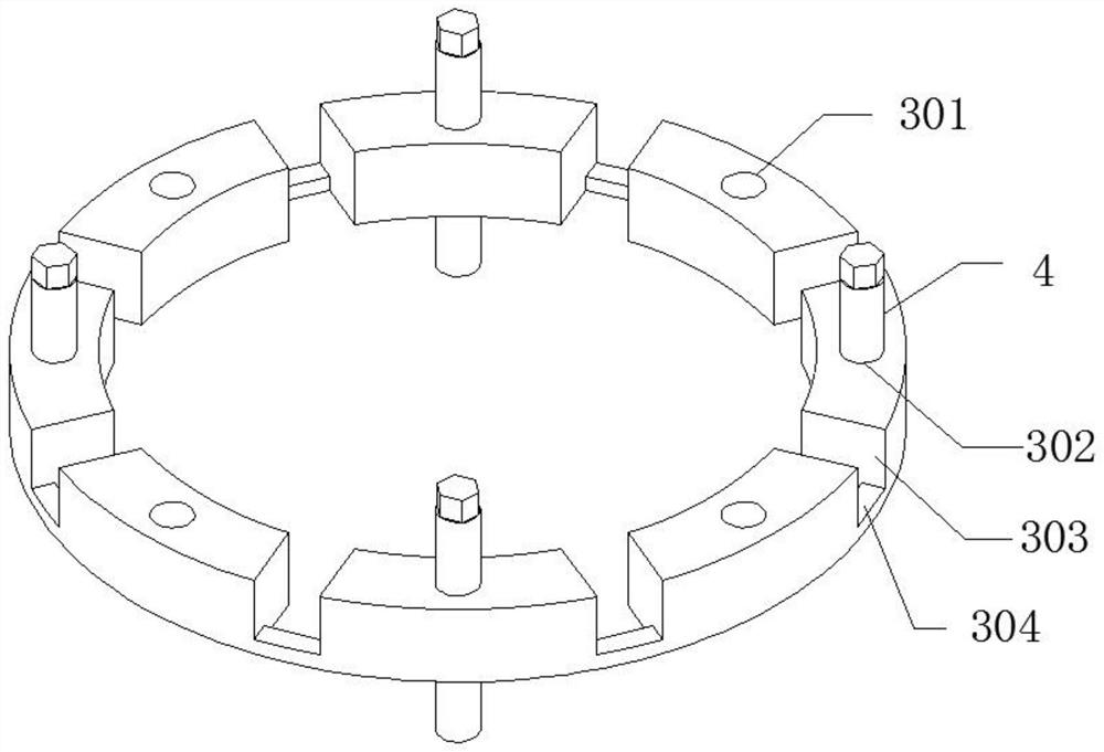 A kind of fixator for corneal graft suture operation