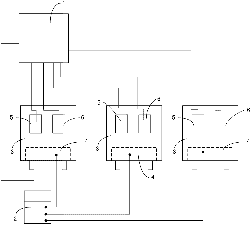 Sodium-sulfur cell batch detecting system