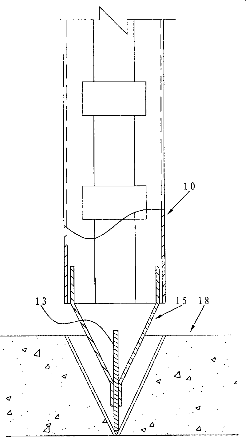 Lattice pillar component and mounting method thereof