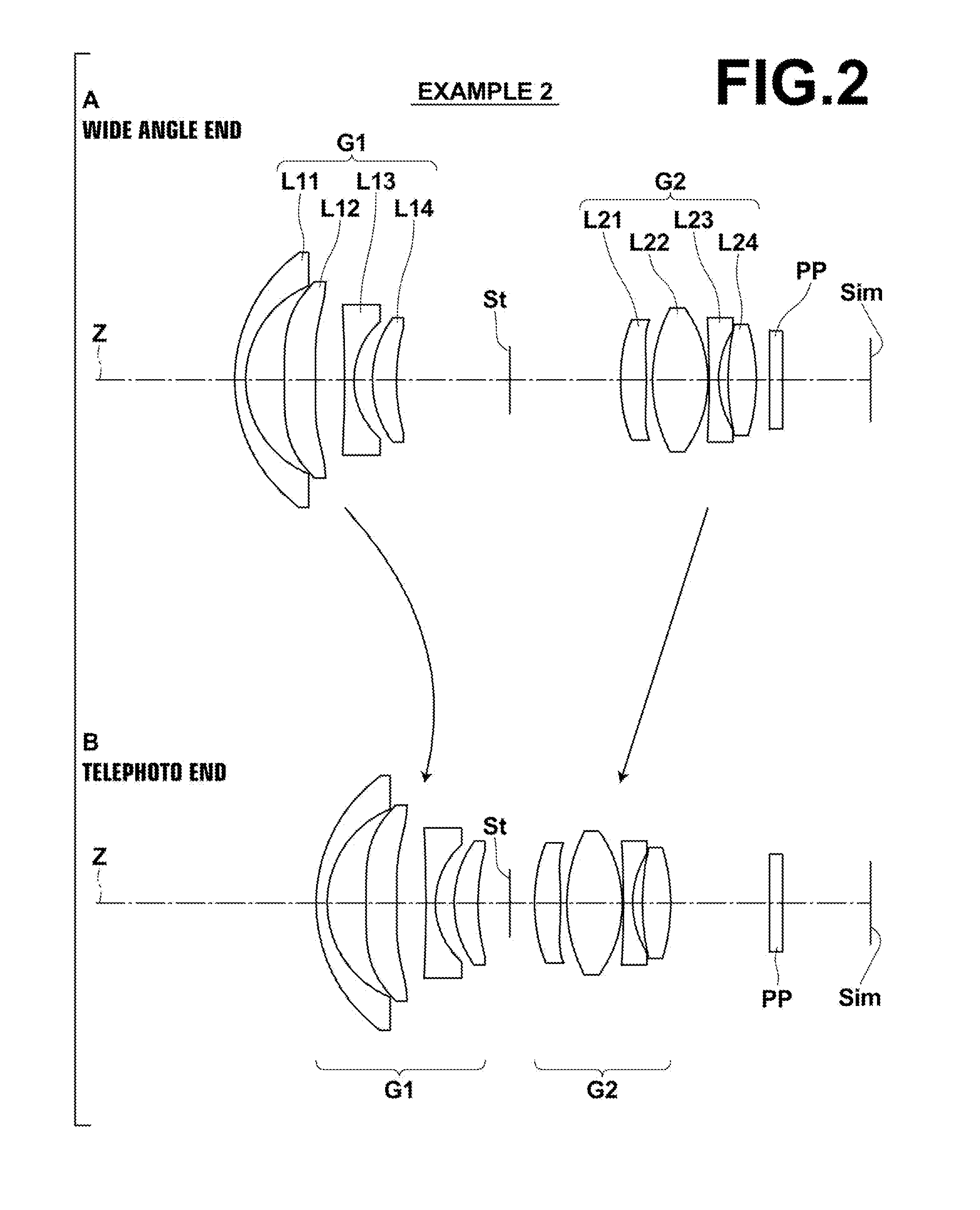 Zoom lens and imaging apparatus