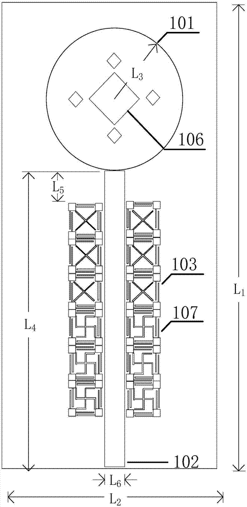 Ultra wide band (UWB) band-stop antenna based on electromagnetic band gap (EBG) structure