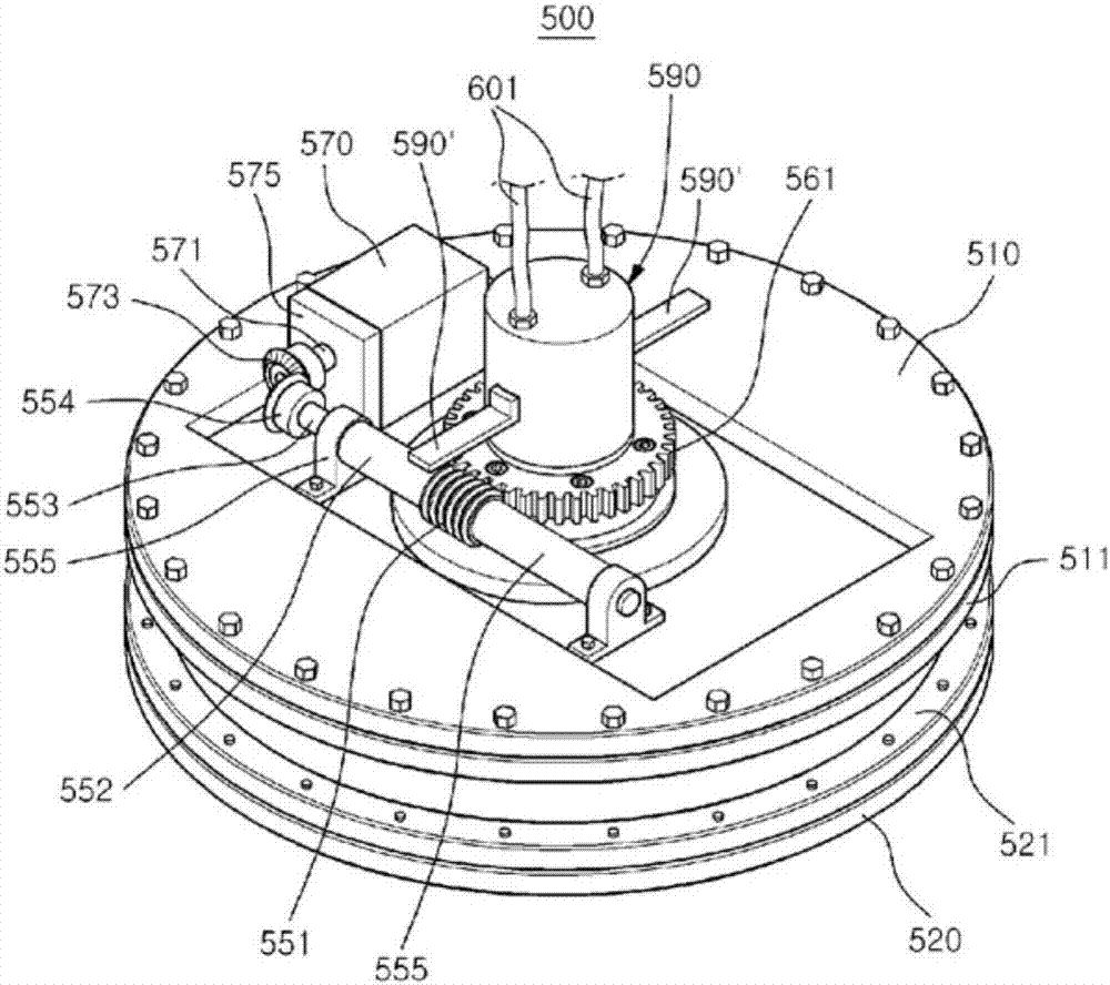 Excavator Arm Having Rotation Device