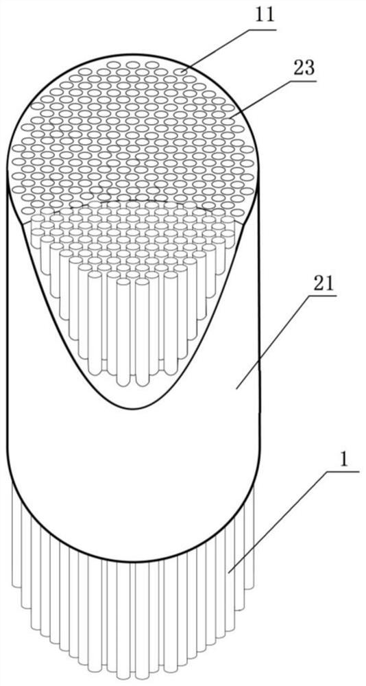 High-pressure hydrogen storage method and gas cylinder