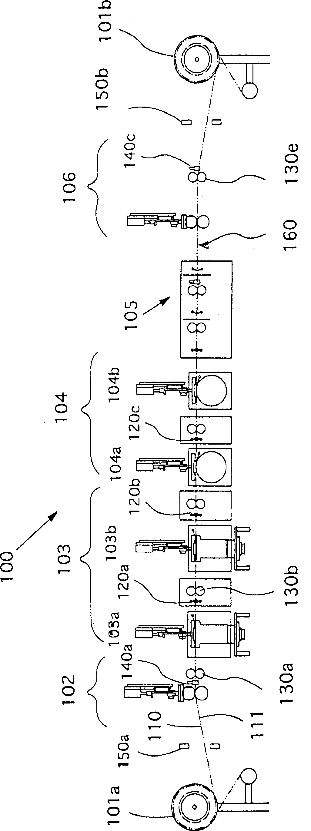System and method for polishing surface of tape-like metal base material