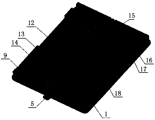 A push-button mechanical combination lock and unlocking verification method