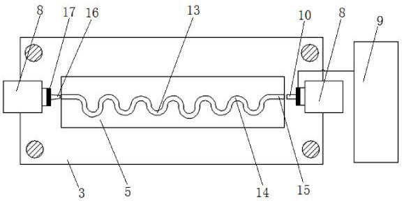 Elbow pipe integral forming production process and production device thereof