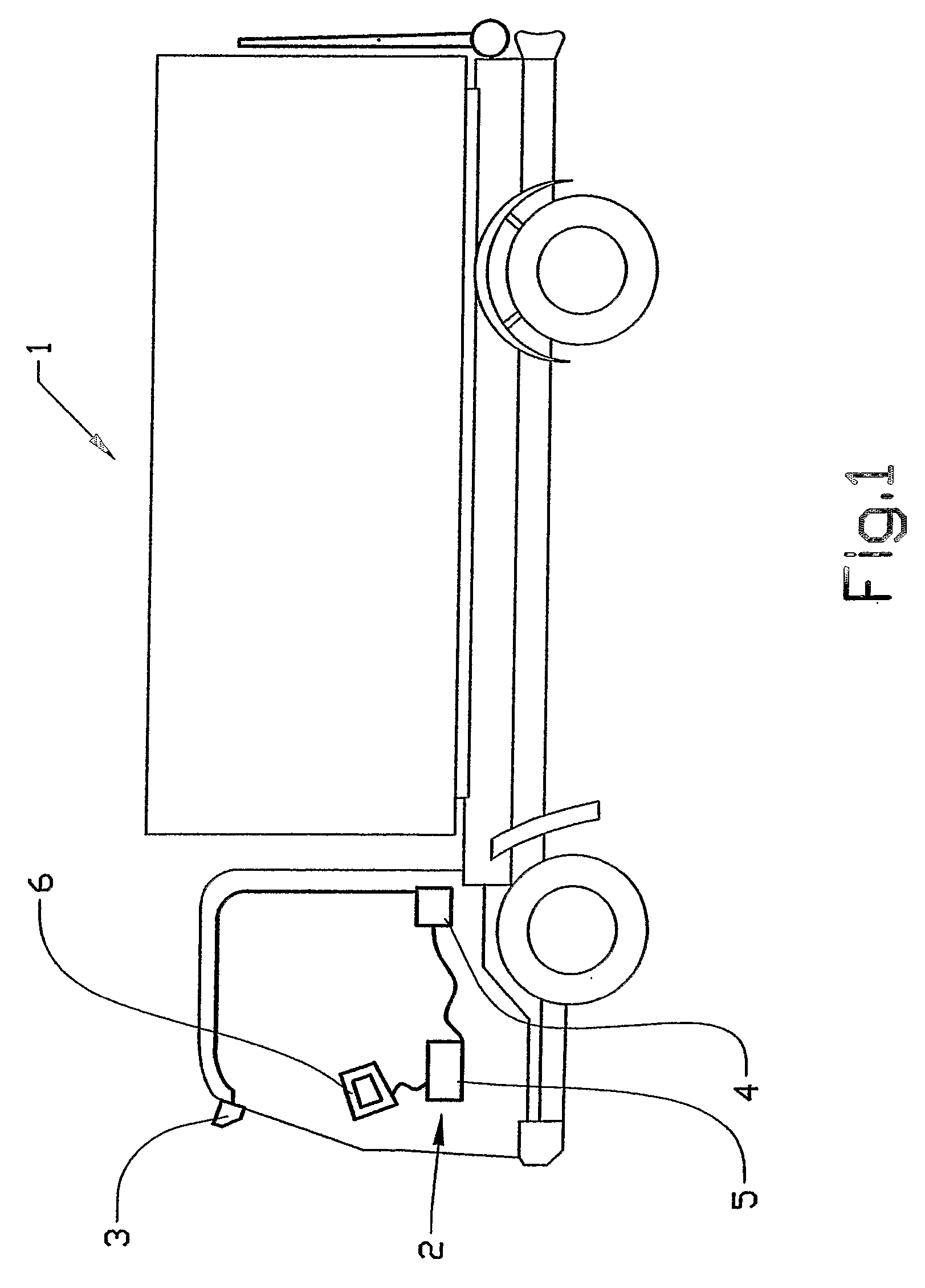 Apparatus and method for alerting a driver when a vehicle departs from a predefined driving area in a lane