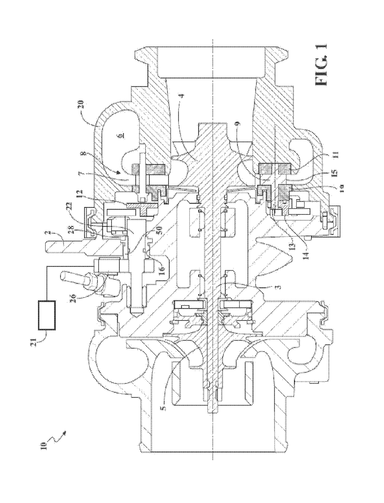 Actuation pivot shaft face seal