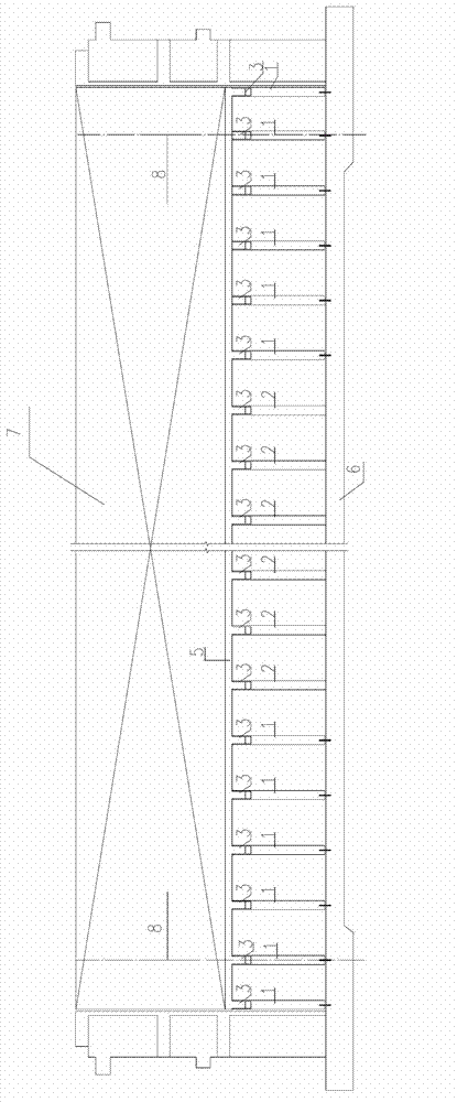 Base structure of coke oven