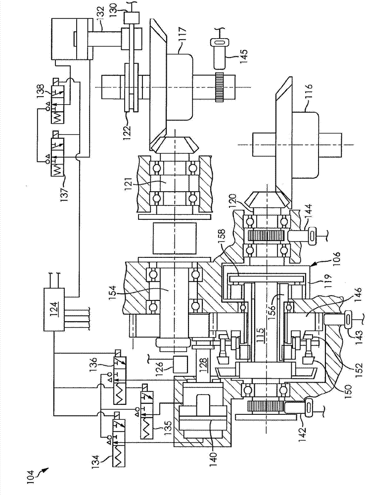 Hierarchical control system and method for a tandem axle drive system
