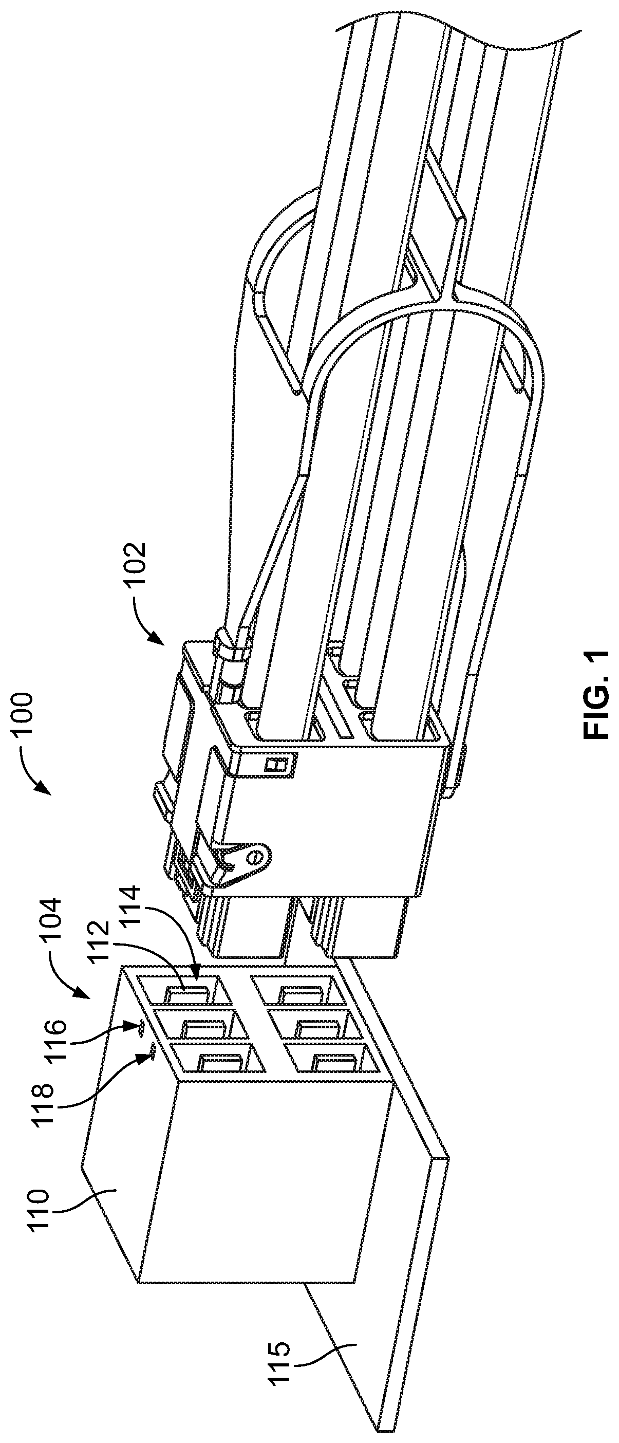 Pull tab for a plug connector