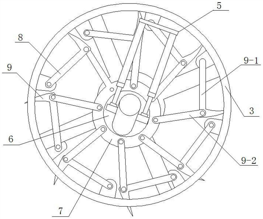 An anti-slip device for climbing and an anti-slip Mecanum wheel capable of climbing